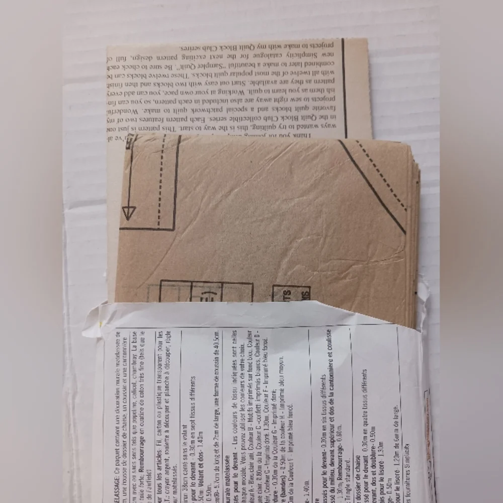McCalls mccalls folding